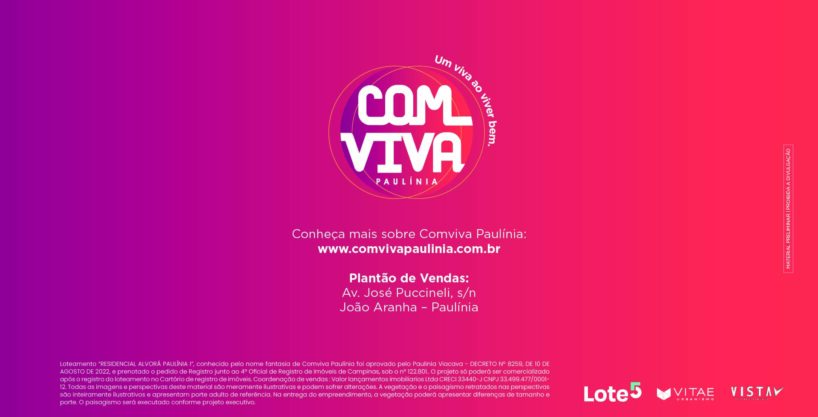 COMVIVA – Loteamento em Paulínia/SP